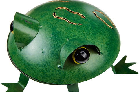 Green Iron Mosquito Coil Holder Frog