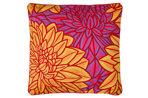 EMBROIDERY - CUSCINO FIORI DI DALIE