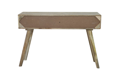 LEEDS - CONSOLLE 2 CASSETTI CON LINEE DECORATIVE