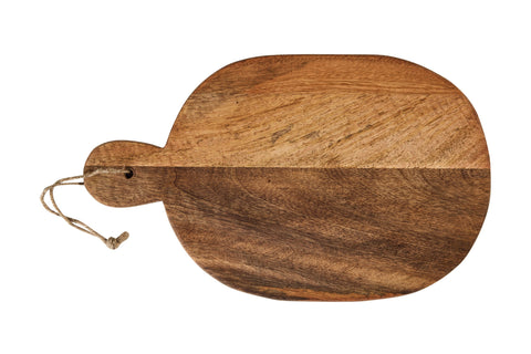 TAGLIERE OVALE LEGNO RICICLATO