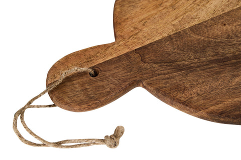 TAGLIERE OVALE LEGNO RICICLATO