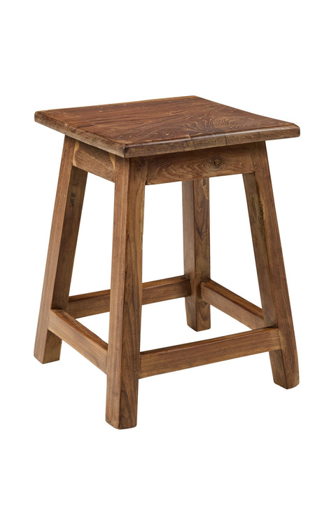 SGABELLO IN LEGNO RICICLATO