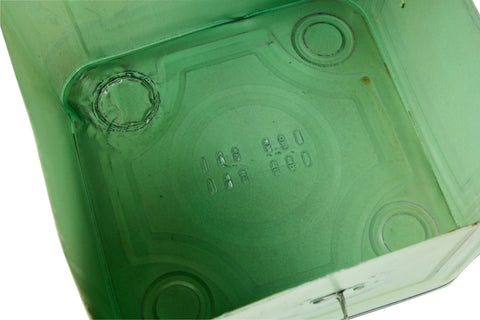 SCATOLA METALLO VERDE CHIARO