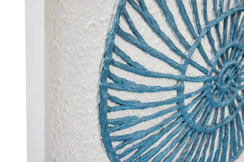 ATLANTIDE - QUADRO DISEGNO CONCHIGLIA PAPER PATCH