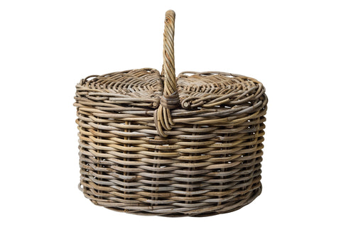 RUSH WEAVES - CESTA OVALE MODELLO PIC-NIC