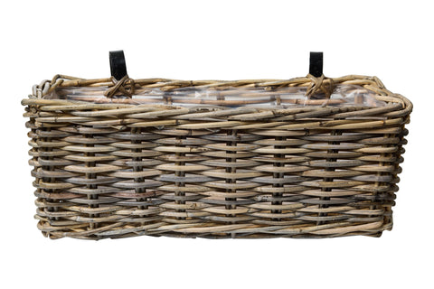 RUSH WEAVES - FIORIERA RETT. DA BALCONE CON GANCI