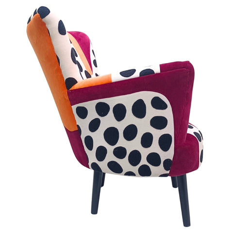 DAFNE - POLTRONA POP ART FORME SINUOSE