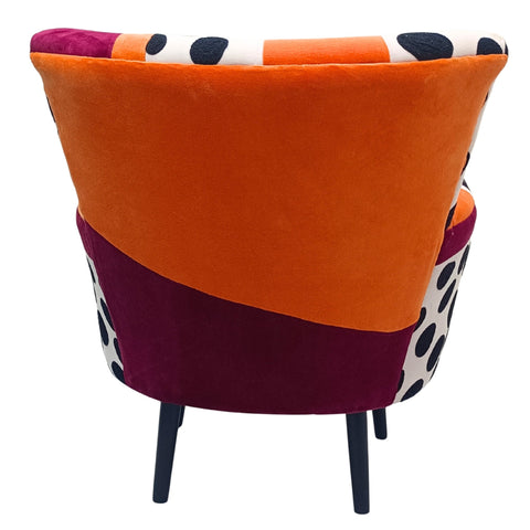 DAFNE - POLTRONA POP ART FORME SINUOSE