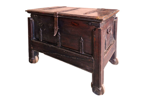 BAULE TEAK ANTICO