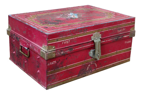 BAULE ORIGINALE DECORATO