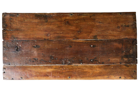 TAVOLINO PIEGHEVOLE FERRO E LEGNO DI RECUPERO