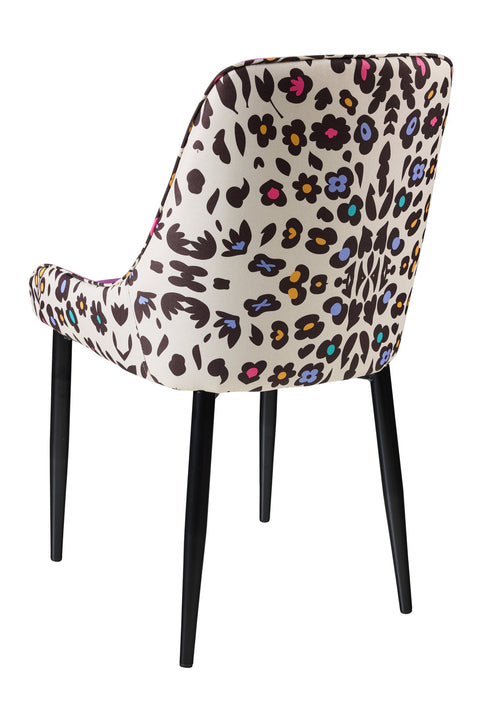 UNIMALIER - SEDIA AUBERGINE CON RETRO FANTASIA UNIMALIER