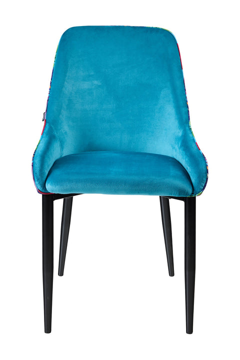 FLOWER - SEDIA OTTANIO CON RETRO FANTASIA FLOREALE