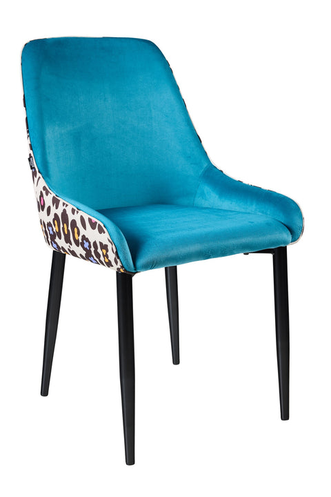 UNIMALIER - SEDIA COLOR OTTANIO CON RETRO UNIMALIER