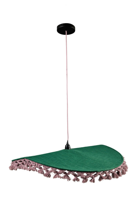 SIVIGLIA - LAMPADARIO CON FRAMGE ROSA VERDE