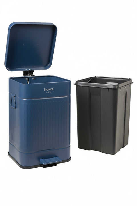 DAILY TRASH - PATTUMIERA BLUE FUSION SQUADRATA 20L SOFTCLOSE
