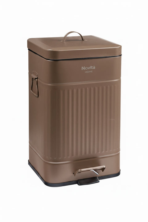 DAILY TRASH – PATTUMIERA NOCCIOLA SQUADRATA 20L SOFTCLOSE