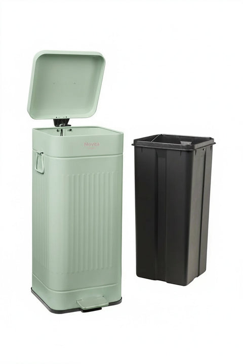 DAILY TRASH - PATTUMIERA BLUE FUSION SQUADRATA 30L SOFTCLOSE