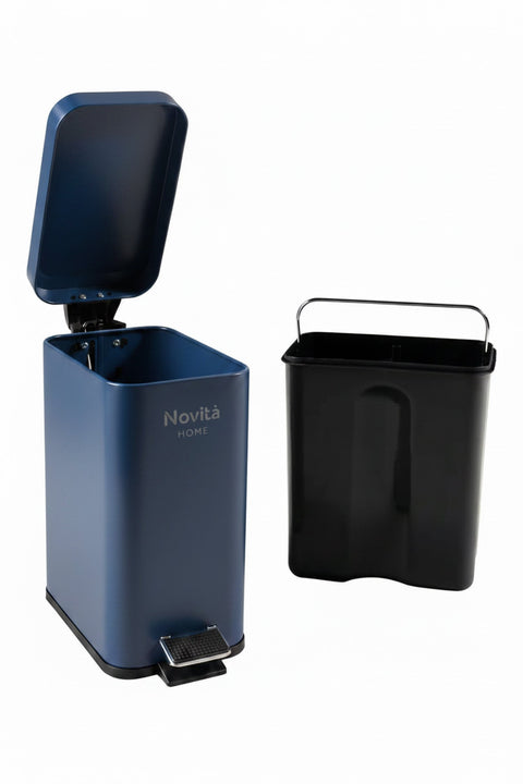 DAILY TRASH - PATTUMIERA BLUE FUSION SQUADRATA 5L SOFTCLOSE