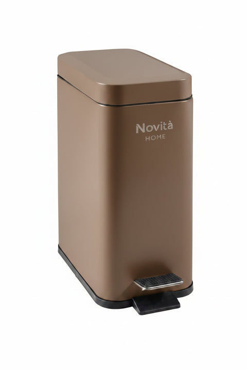DAILY TRASH - PATTUMIERA NOCCIOLA  SQUADRATA 5L SOFTCLOSE