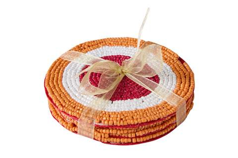FRUITFUL -SOTTOBICCHIERI SET 1/4 PERLINE