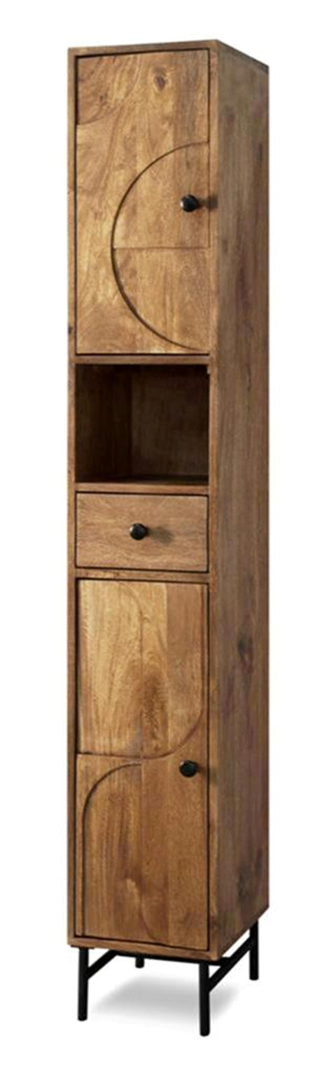 Montreux - Colonna Bagno in Legno di Mango e Ferro