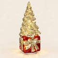 Jingle BG-41 – albero di Natale girevole oro con luci – foto 1