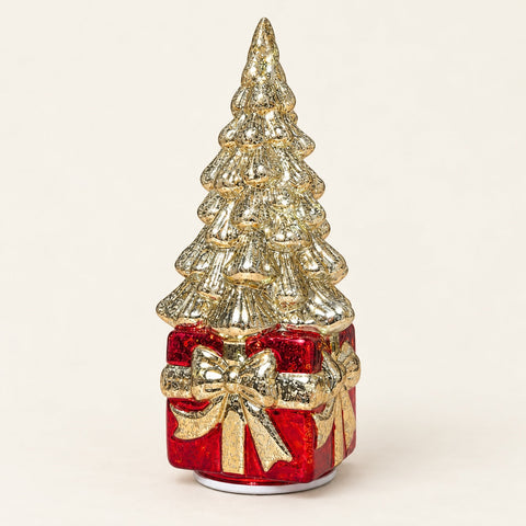 Jingle BG-41 – albero di Natale girevole oro con luci – foto 2