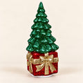 Jingle BG-40 – albero di Natale girevole verde e oro con luci – foto 2