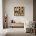 Decorazione Urlo volti uomini in ambiente