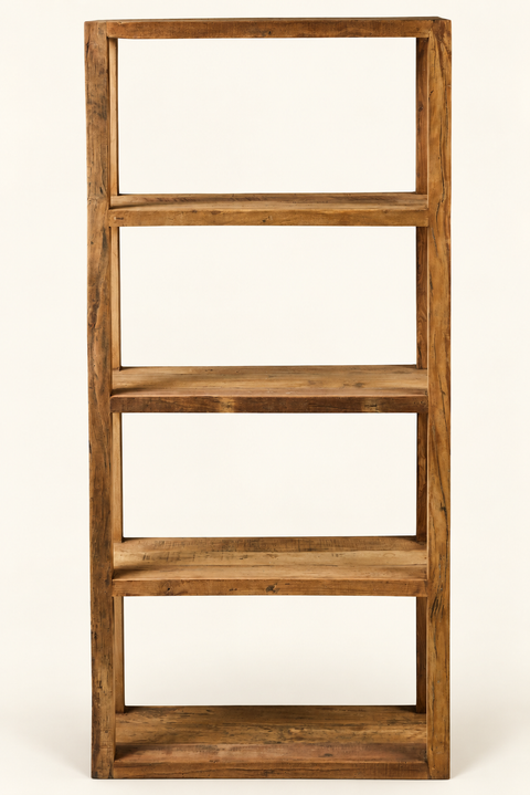 SCAFFALE 5 RIPIANI — fondo avorio