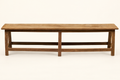 PANCA LEGNO — fondo avorio