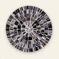 Kitcken - Sottopentola Mosaico Bianco Nero — fondo avorio