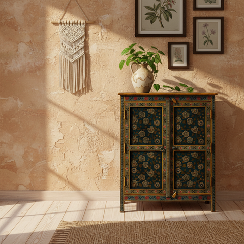 Frida Credenza 2 Sportelli Blu - Ambientata