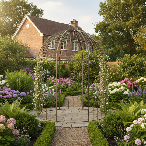 Línea de hierro - Gazebo Green Dome