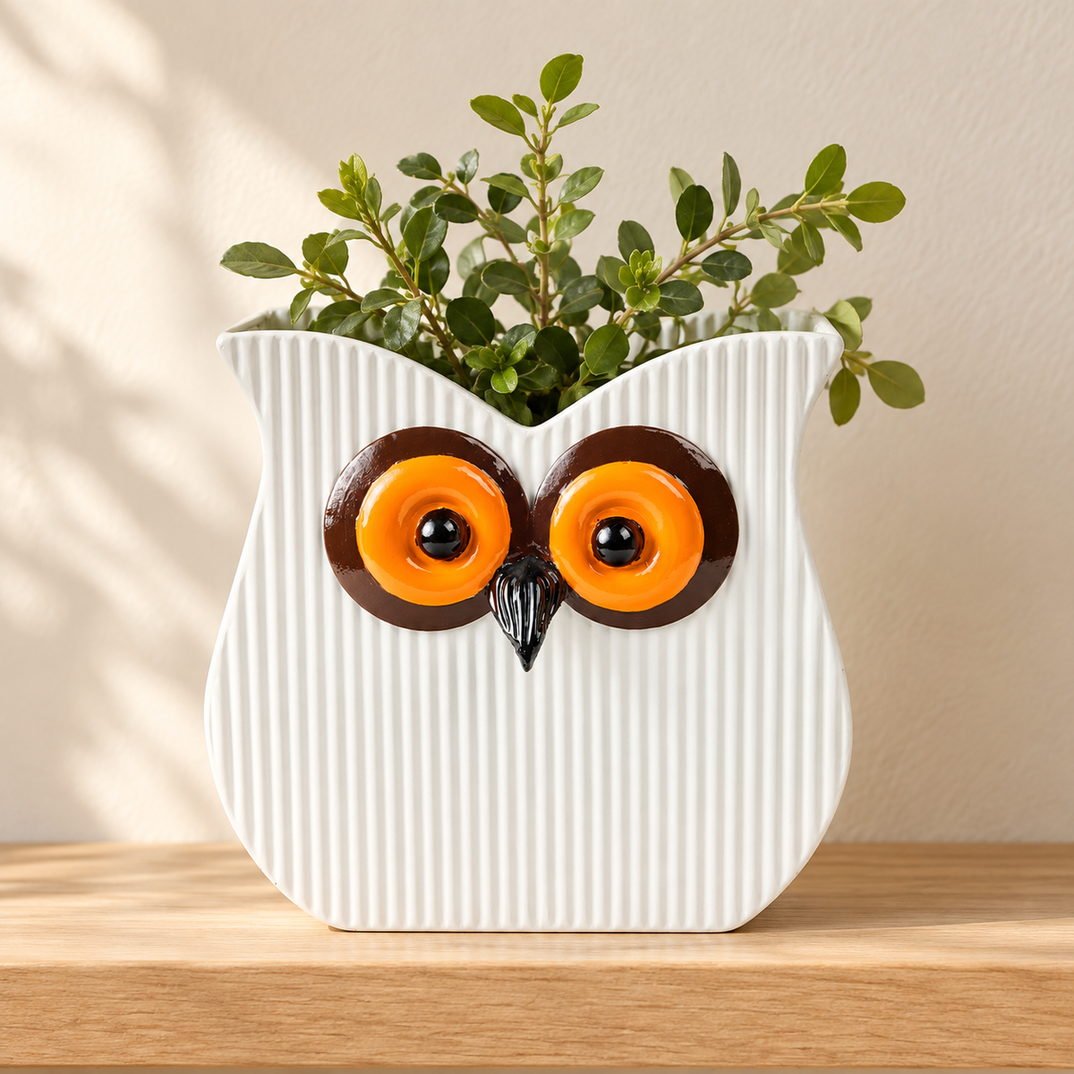 LUCKY - CACHET POT GUFO BIANCO — ambientazione
