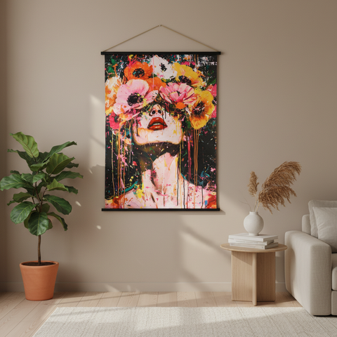 Tela Bientot fiori in appartamento