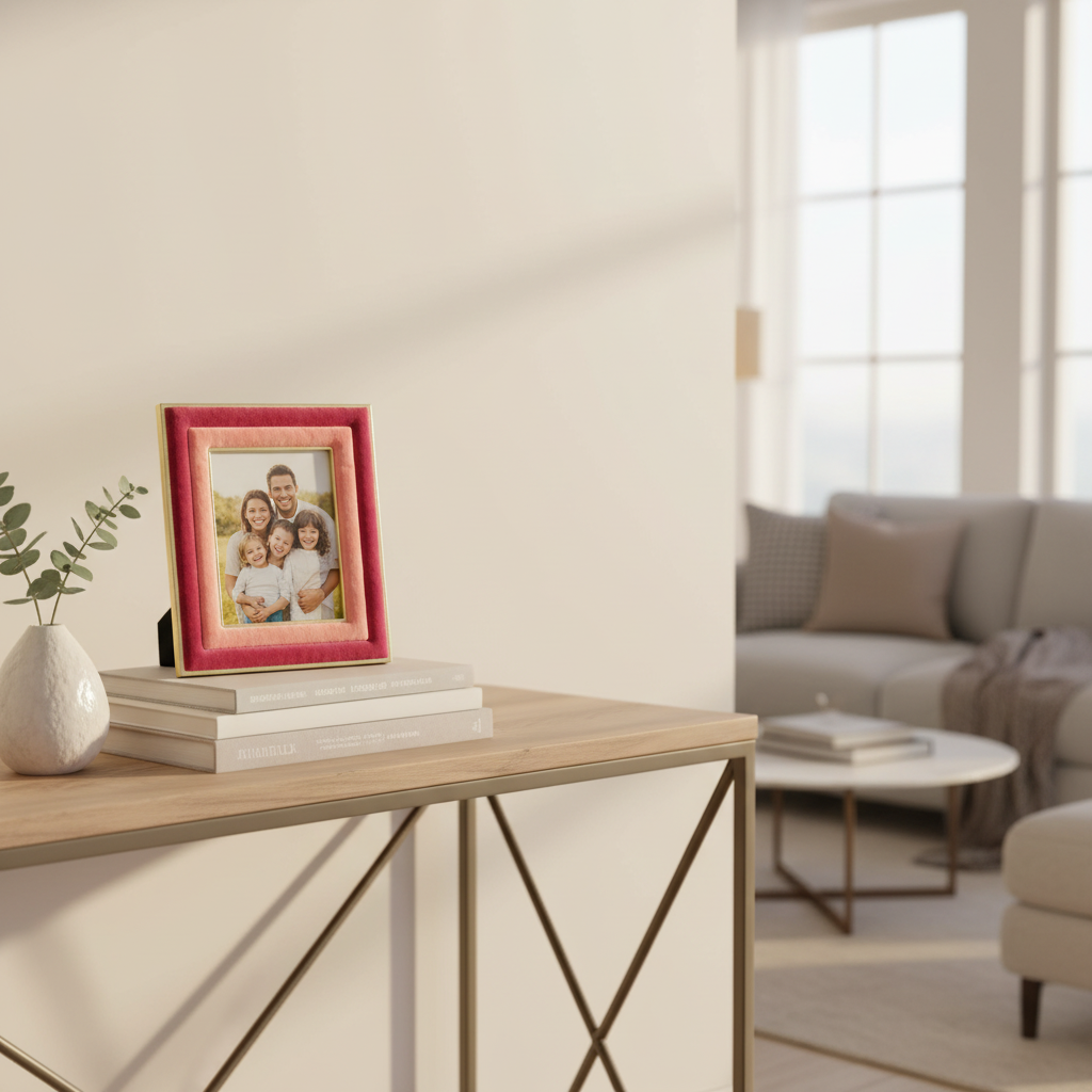 Cornice Eibsee in ambiente living elegante