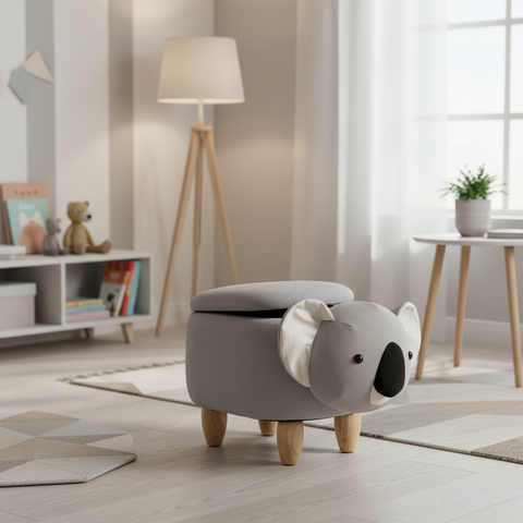 Pouf Koala - ambientato in casa