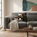 Cuscino decorativo in ambiente living moderno