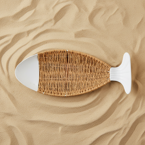 Porta frutta Elba su sfondo neutro beige sabbia