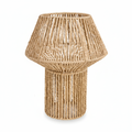 Lampada Giamaica naturale intrecciata su sfondo bianco
