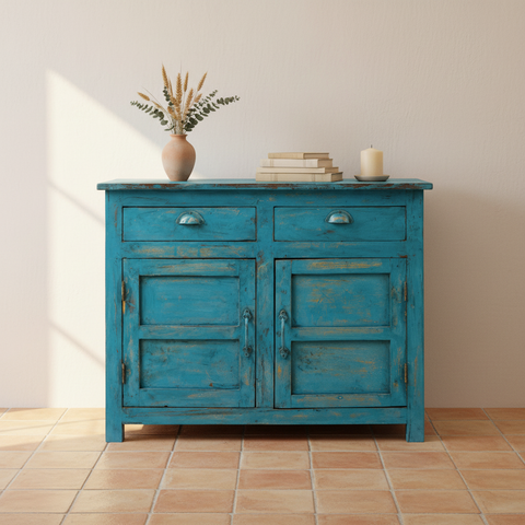 Mobile 2 Ante Azzurro Piccolo – ambientato in interno mediterraneo