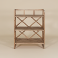 Leeds Libreria 3 Ripiani – sfondo beige con ombra