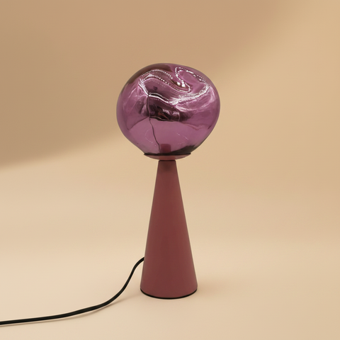 Lagos Abat Jour Rosa su sfondo beige