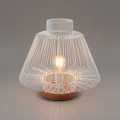 Lampada sfondo grigio
