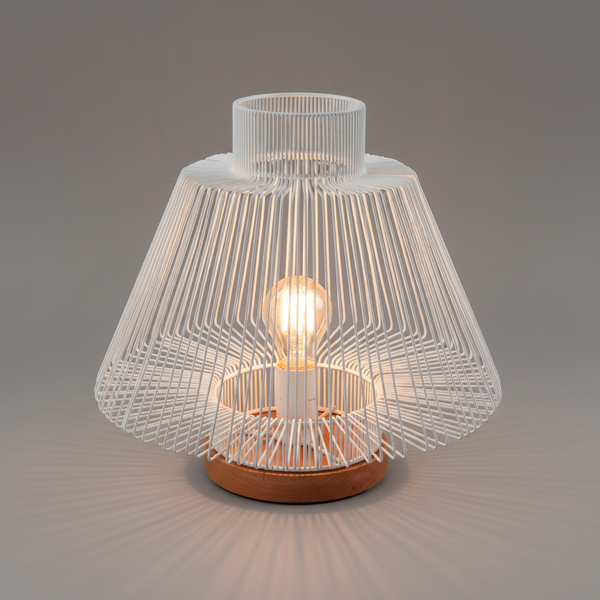 Lampada sfondo grigio