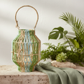 Lanterna verde menta piccola - lifestyle