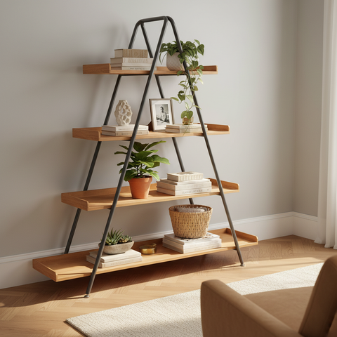 Libreria a scala ambientata