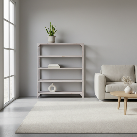 Everywhere - scaffalino 5 piani bianco